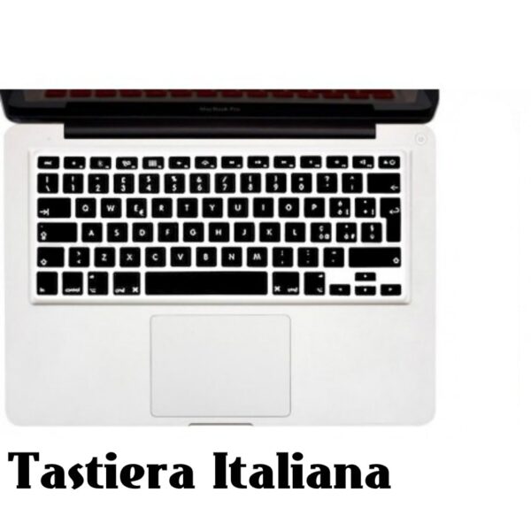 Transparent silicone protective cover for MacBook Air/Pro in Silicone