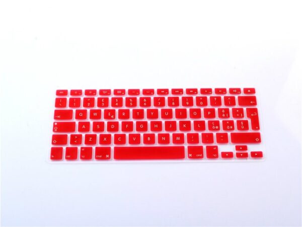 Transparent silicone protective cover for MacBook Air/Pro in Silicone