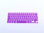 Transparent silicone protective cover for MacBook Air/Pro in Silicone