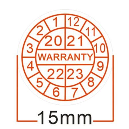 90 tamper-evident adhesive labels