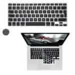 Transparent silicone protective cover for MacBook Air/Pro in Silicone